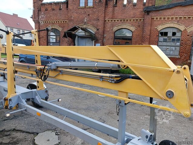 Work platform on trailer OMME 1200E