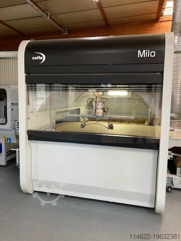 Spuitpistool-schilderrobot en tunnel CEFLA MILO & PIEFE