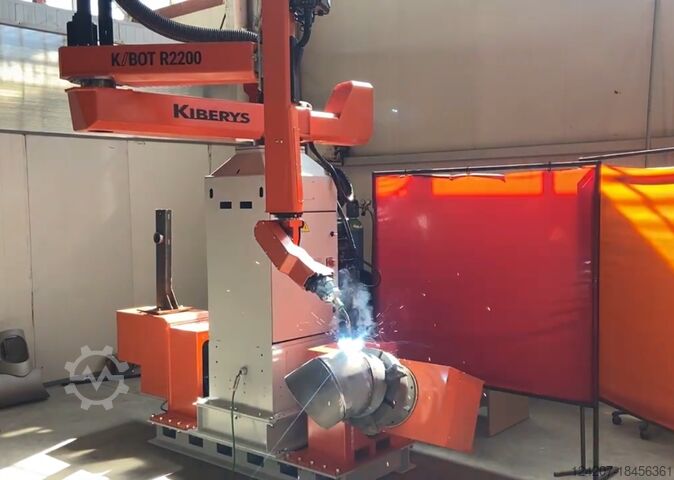 Endüstriyel kaynak robotu KIBERYS KIBOT R2200