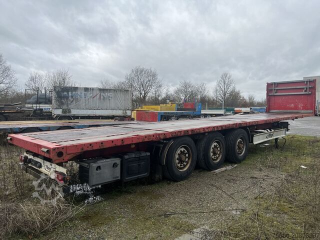 Open semitrailer Fliegl SDS350 3 Achs Sattelauflieger