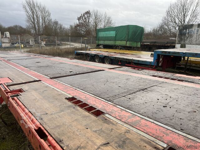 Open semitrailer Fliegl SDS350 3 Achs Sattelauflieger