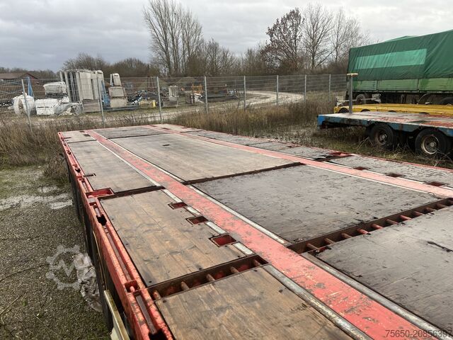 Open semitrailer Fliegl SDS350  3 Achs Sattelauflieger