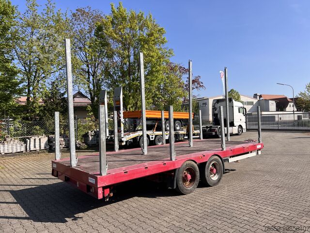 Open trailer Auwaerter X-LTL110 Tandempritsche, ausziehbar