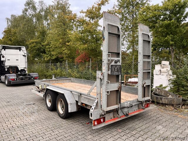 Low loader trailer  tt  Tandemtieflader
