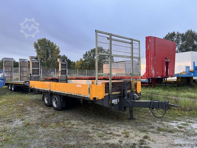 Low loader trailer  tt  Tandemtieflader