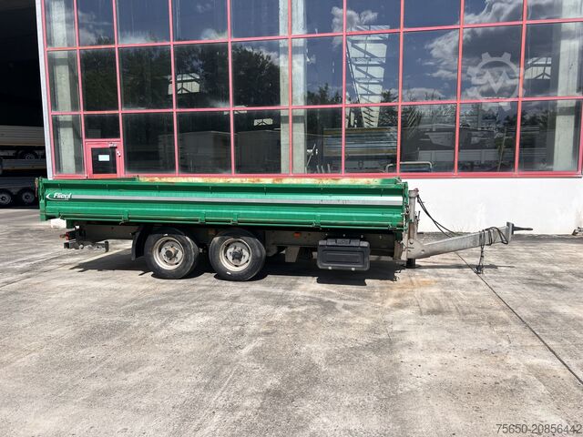 Tipper trailer  TK  Tandemkipper- Tieflader, wenig Benutzt