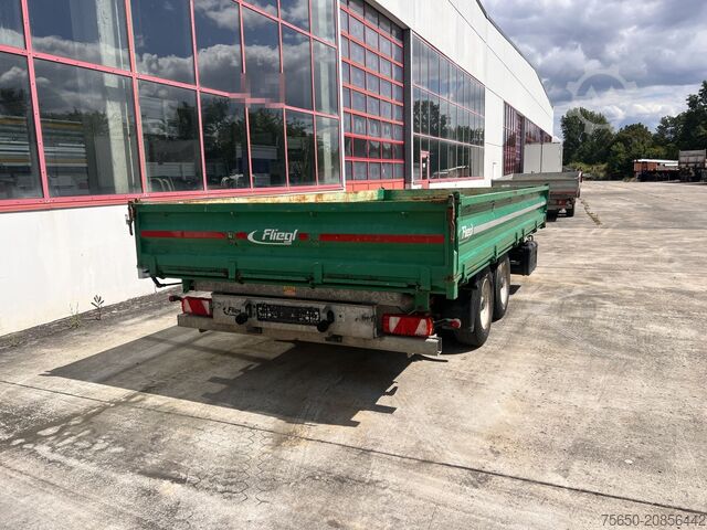 Tipper trailer TK Tandemkipper- Tieflader, wenig Benutzt