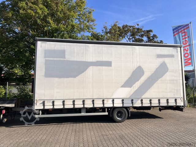 Open trailer with tarp Ackermann Z-KA-F10.5/7,5  1 Achs Planenanhänger 10,5 t GG