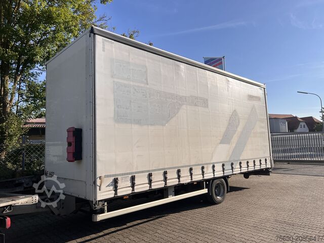 Open trailer with tarp Ackermann Z-KA-F10.5/7,5 1 Achs Planenanhänger 10,5 t GG
