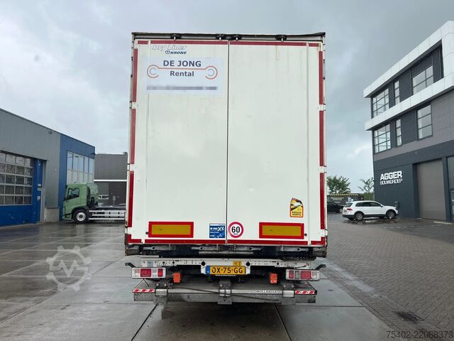 Kufr Krone SD / Closed Box / Dhollandia / 1x Lift Axle