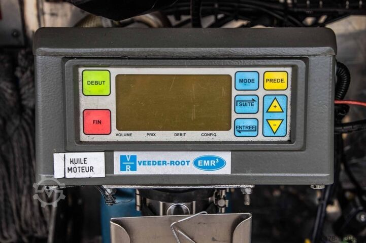 Tankwagen MERCEDES ACTROS 2544-MP3+MAGYAR INOX18.200L+17.700L/2X6COMP