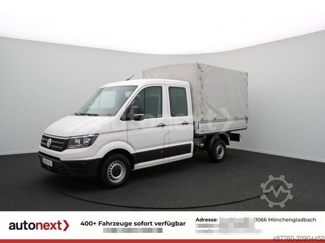 Pick-up furgon VOLKSWAGEN Crafter 35 DoKa 4MOTION *Pritsche+Plane* AHK 2,5