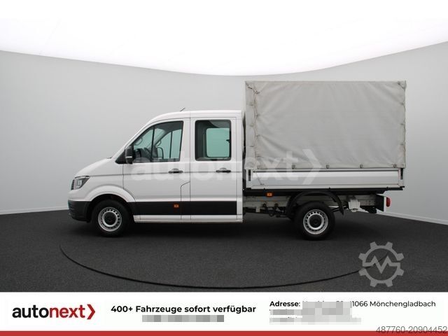 Pick-up furgon VOLKSWAGEN Crafter 35 DoKa 4MOTION *Pritsche+Plane* AHK 2,5