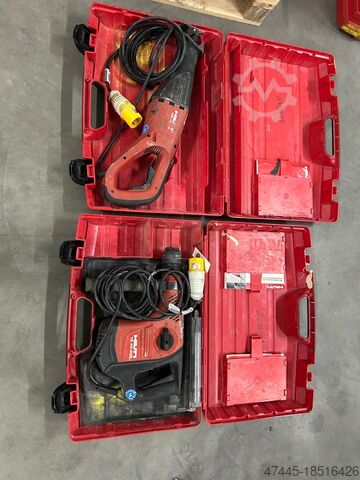 Paquete de máquina 30 piezas Inglés -110V!!!! Hilti WSR 1400-PE, TE 40 AVR, TE35 UD30 SR16