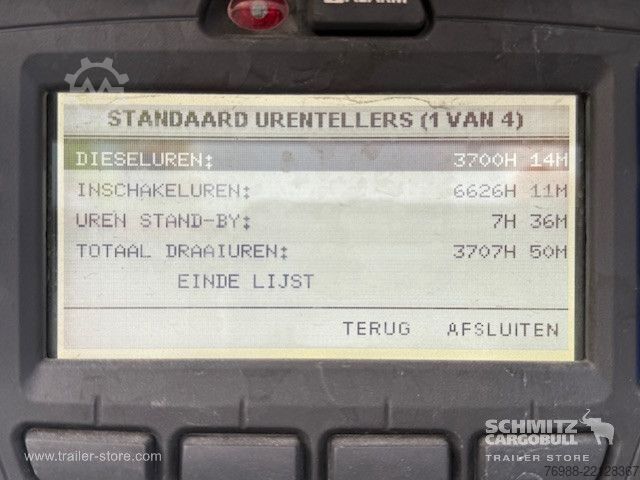 Koeloplegger SOR Iberica Tiefkühler Multitemp Trennwand Ladebordwand