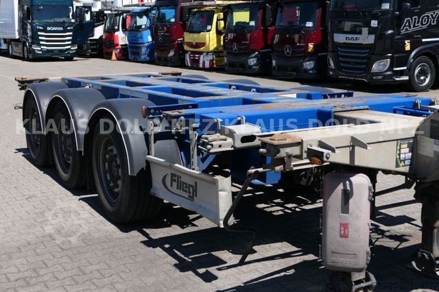 Návěs s výměnnou nástavbou FRUEHAUF BDF Multi-Chassis Liftachse SAF-Achsen
