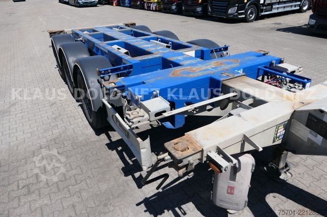 Návěs s výměnnou nástavbou FRUEHAUF BDF Multi-Chassis Liftachse SAF-Achsen