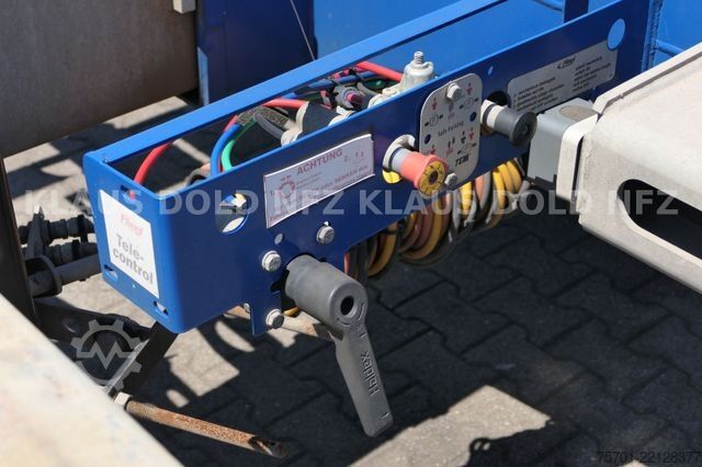 Návěs s výměnnou nástavbou FRUEHAUF BDF Multi-Chassis Liftachse SAF-Achsen