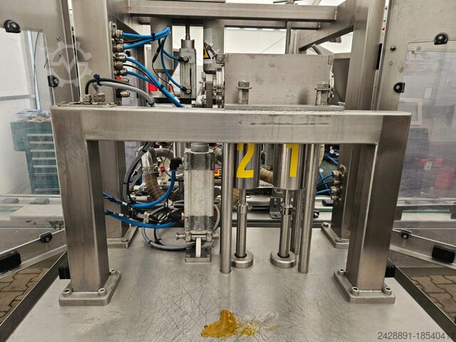 Pohártöltő és lezáró gép Food Dosing Packing Machines DOZOWNIK 2G