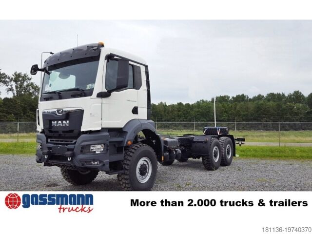 Vrachtwagenchassis MAN TGS 33.440 6x6 BB CH, Euro2, Einzelbereifung