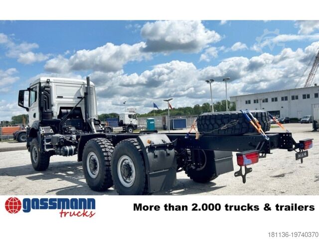 Vrachtwagenchassis MAN TGS 33.440 6x6 BB CH, Euro2, Einzelbereifung