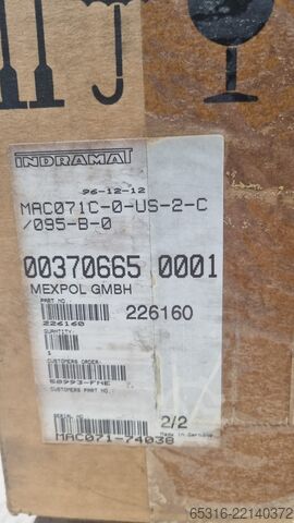 Villanymotor INDRAMAT Motoren (MAC / 2AD )