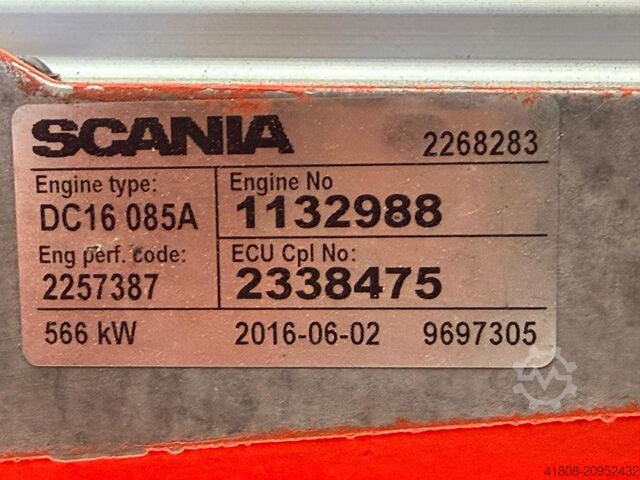 Moteur SCANIA pour LINDNER URRACO 95 DK LINDNER URRACO 95