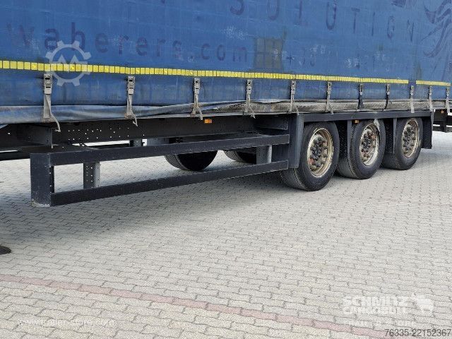 Nyitott ponyvás félpótkocsi Schmitz Cargobull Curtainsider Mega