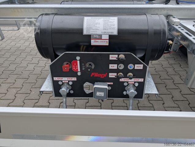 Naczepa podwoziowa wymienna Fliegl 2-Achs Wechselanhänger ZWP 180 Jumbo-ZL