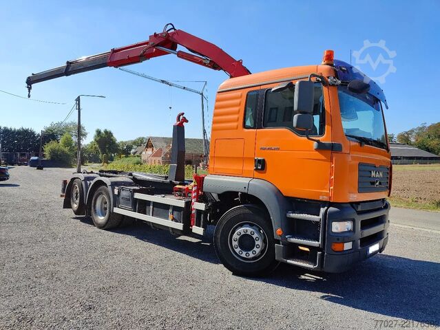 System för krokarm MAN TGA 28.310 Container / Fassi F130