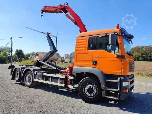 System för krokarm MAN TGA 28.310 Container / Fassi F130