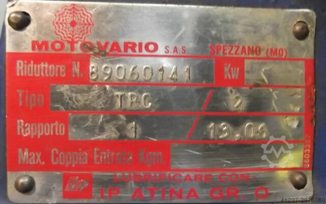 Dişli motor 0.37 kW 107 rpm Motovario TRC/2