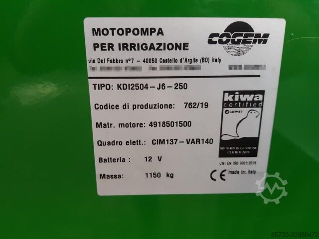 Szivattyú  Varisco pump type A565