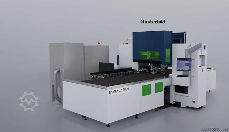 Lazer delme makinesi Trumpf TruMatic 1000 Fiber K07 Y1600
