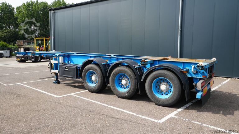 Konteyner taşımacılığı Groenewegen 3 Axle container chassis 20/30ft