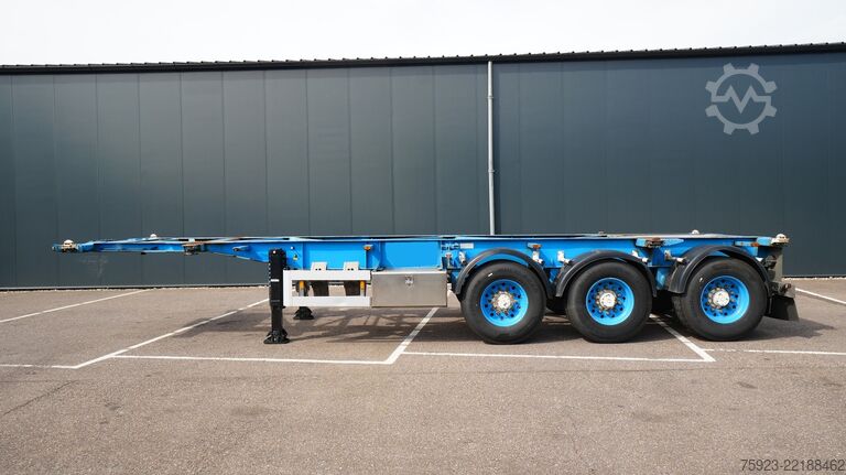 Konteyner taşımacılığı Van Hool 3 Axle container chassis 20/30ft
