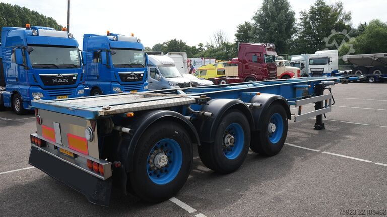 Konteyner taşımacılığı Van Hool 3 Axle container chassis 20/30ft
