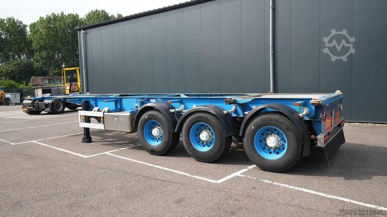 Konteyner taşımacılığı Van Hool 3 Axle container chassis 20/30ft