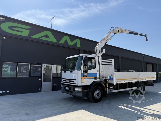 Kamyon üzerine monteli vinç Iveco Eurocargo 150E18 Pritsche+Kran Amco Veba
