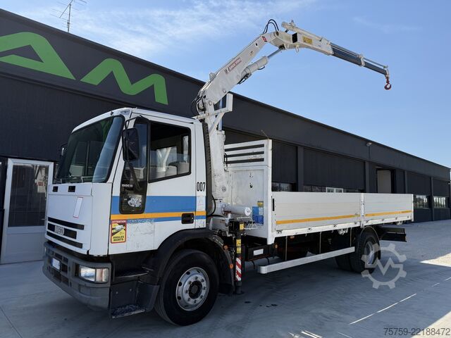 Kamyon üzerine monteli vinç Iveco Eurocargo 150E18 Pritsche+Kran Amco Veba