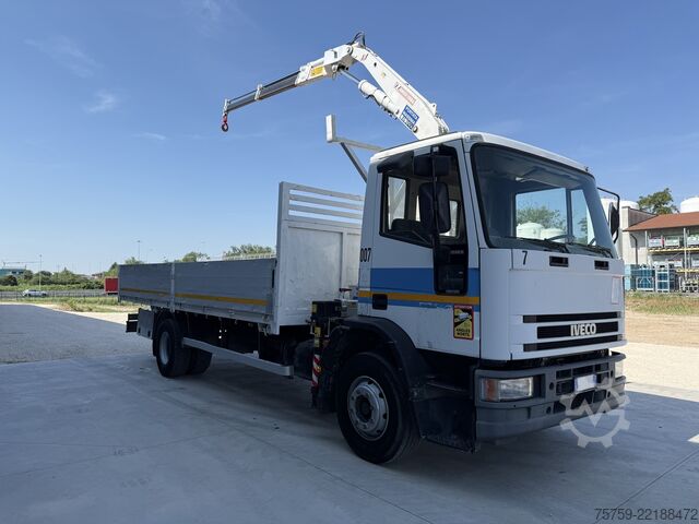 Kamyon üzerine monteli vinç Iveco Eurocargo 150E18 Pritsche+Kran Amco Veba