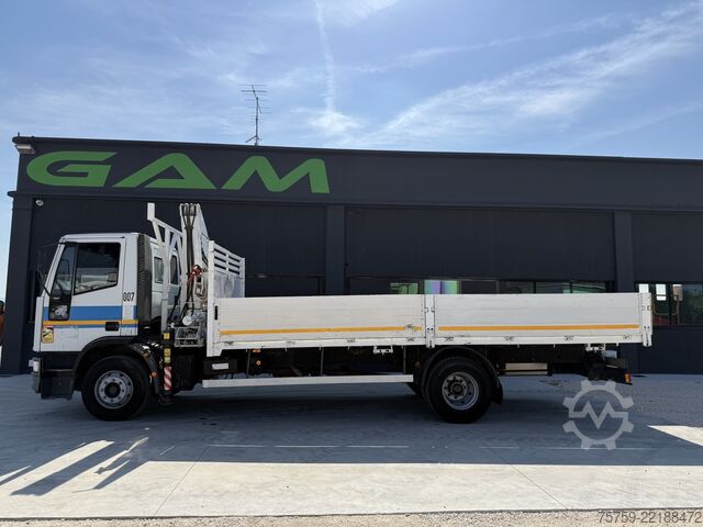 Kamyon üzerine monteli vinç Iveco Eurocargo 150E18 Pritsche+Kran Amco Veba