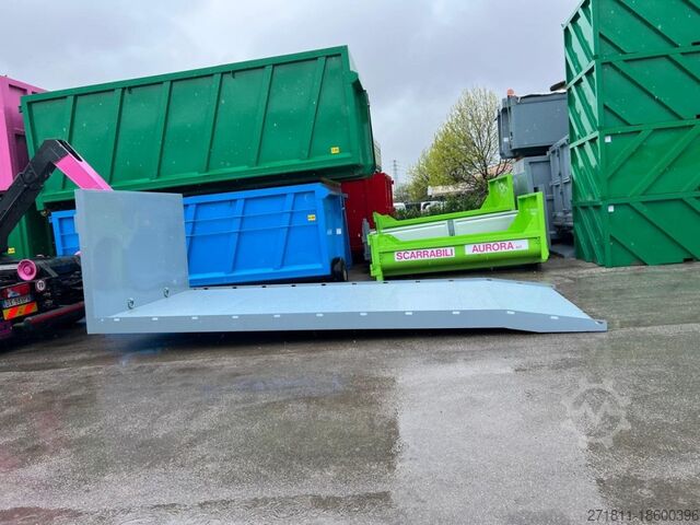 Kampós konténer CONTAINER A PIANALE SENZA SPONDE CON CODA A ZERO P