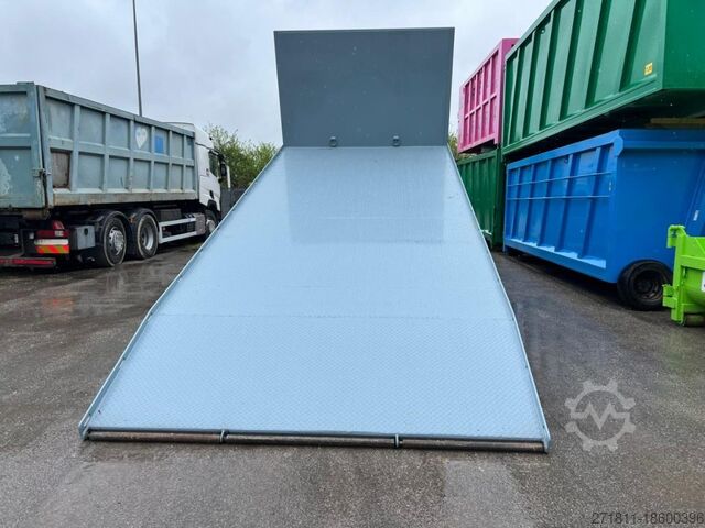 Kampós konténer CONTAINER A PIANALE SENZA SPONDE CON CODA A ZERO P