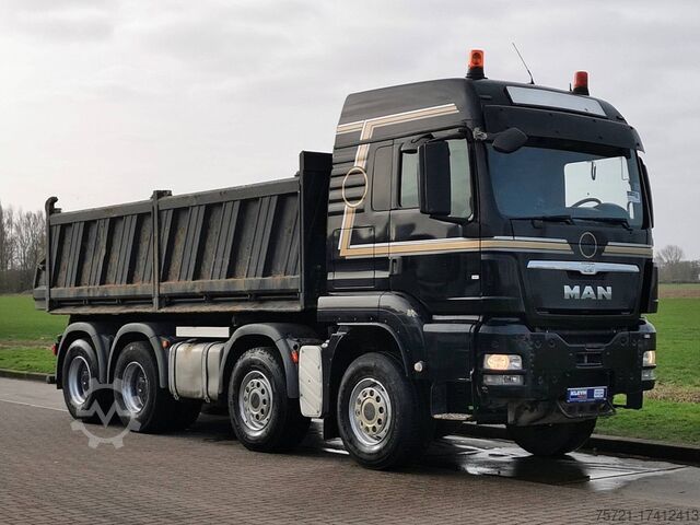 Kipper MAN 35.480 TGS 8X4 BL MEILLER STEEL