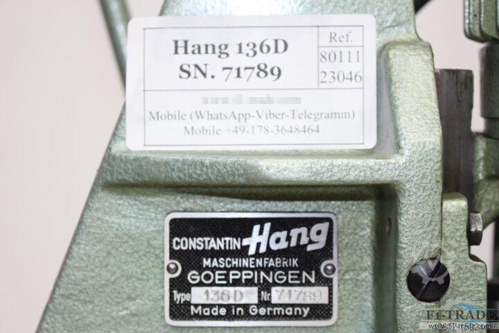 2-head spindle paper drilling Hang 136D