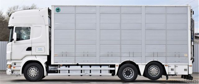 Veewagen SCANIA R 500 TIERTRANSPORTWAGEN 7,10m / 4STOCK