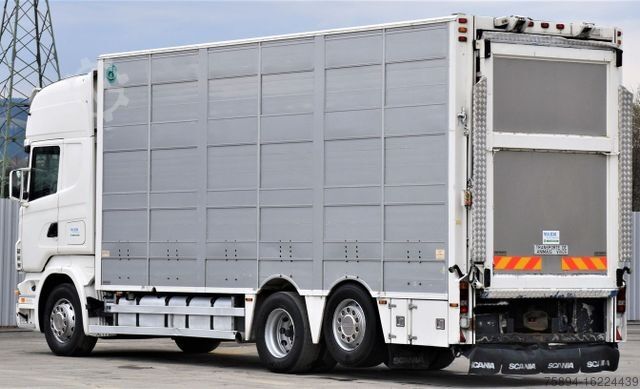 Veewagen SCANIA R 500 TIERTRANSPORTWAGEN 7,10m / 4STOCK