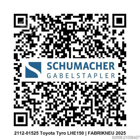 Niederhubwagen, Hubwagen Toyota Tyro LHE150 | FABRIKNEU 2025