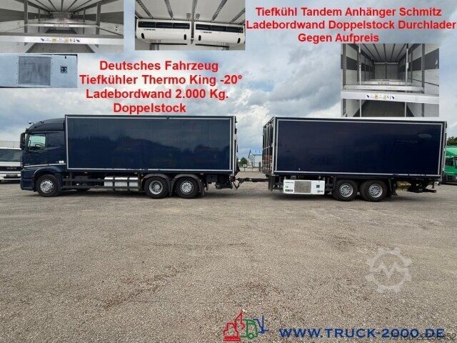 Camión frigorífico Mercedes-Benz Actros 2645 Tiefkühler Thermo King UT-1200 + LBW